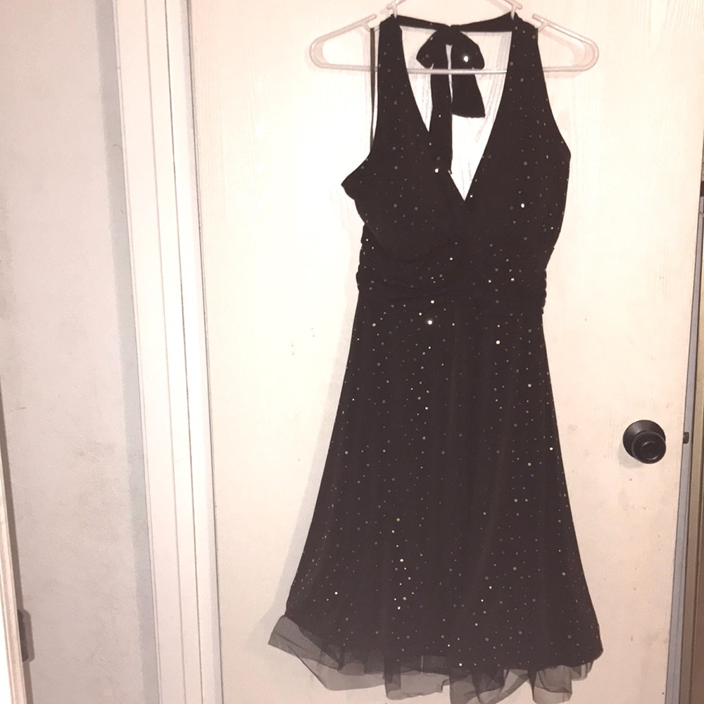 Cocktail halter top dress like new